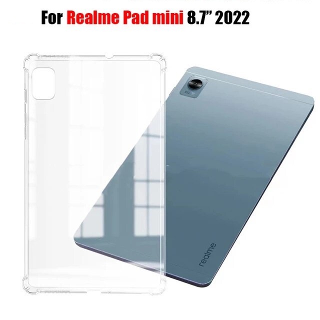 Soft Case Silikon Realme Pad Mini 8,7&quot; Bening Transparant Airbag Anti Crack