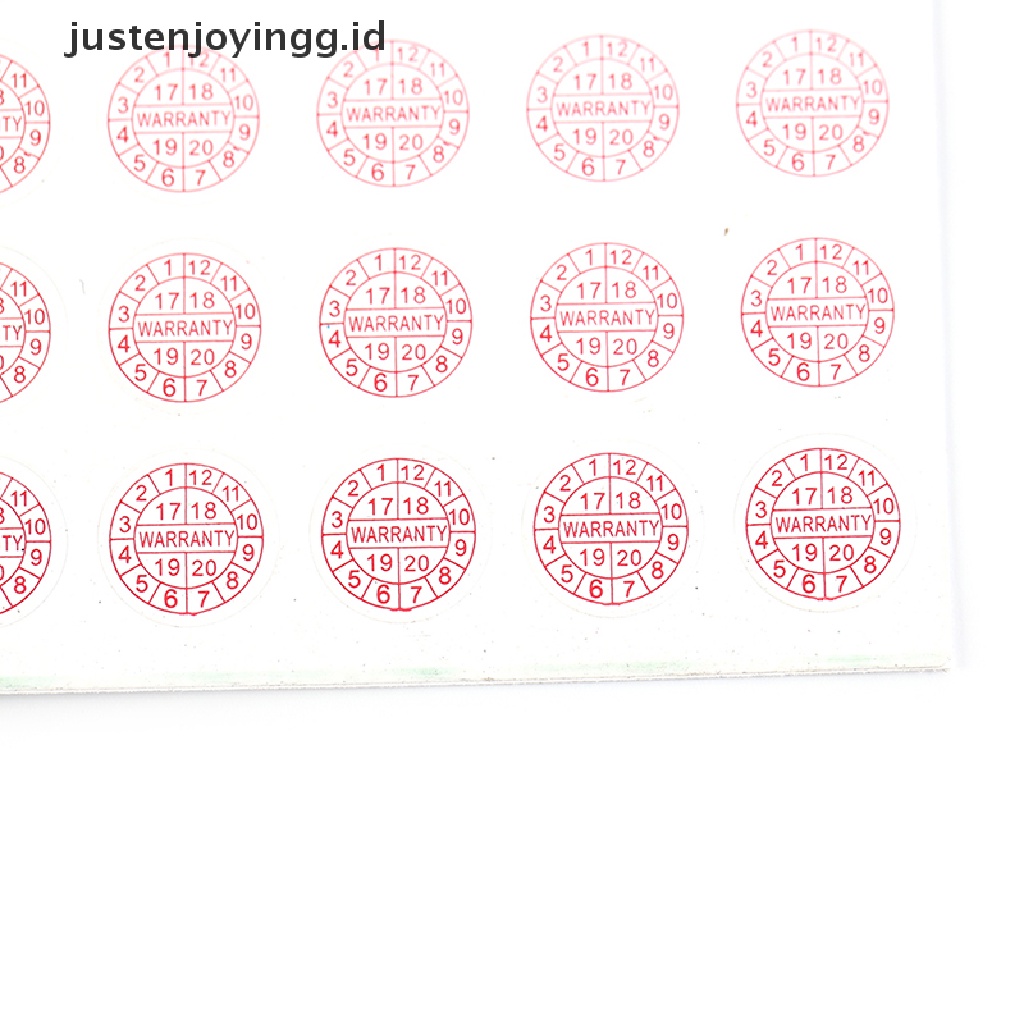 208pcs Stiker Seallabel Motif Tulisan Fragile Void Warranty Untuk Keamanan