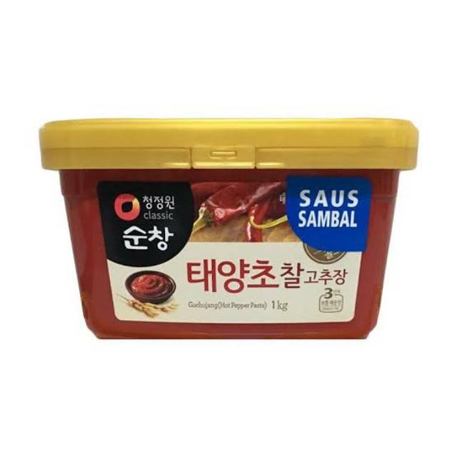 

Daesang sunchang gochujang (pasta cabai korea) 1 Kg ..