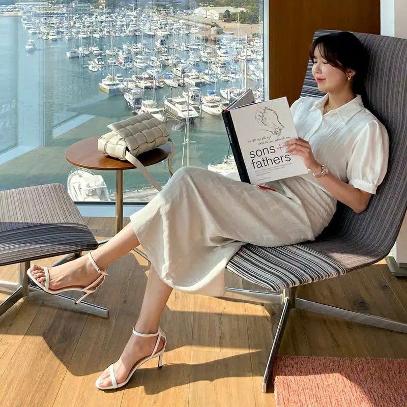 Sappun | sappun sandal heels 7cm (silver)