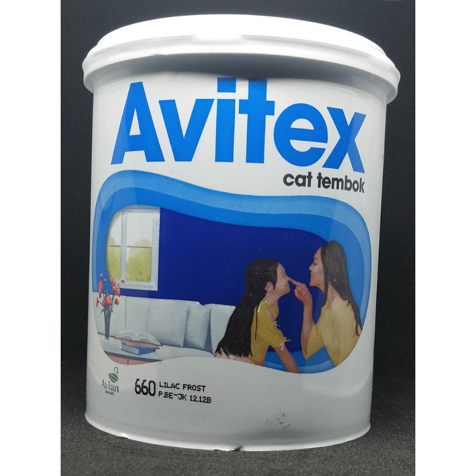 CAT TEMBOK AVITEX 1 KG UNGU VIOLET LILAC FROST (660) CAT DINDING PLAFON INTERIOR