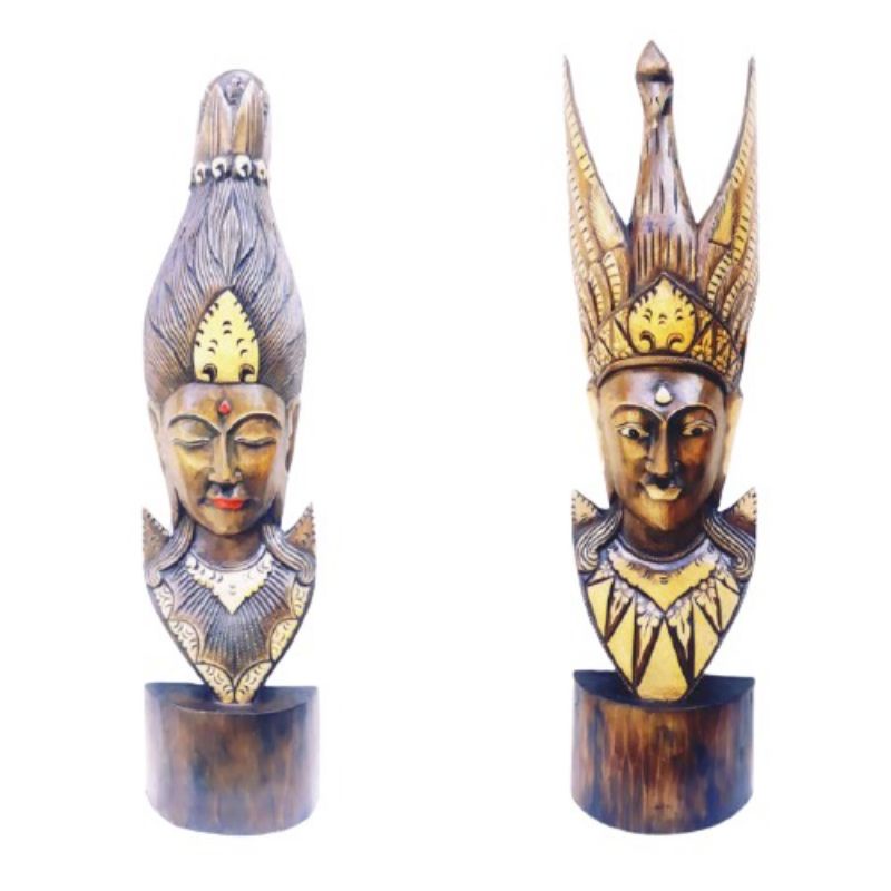 Patung kayu / patung buddha / patung kayu Bali