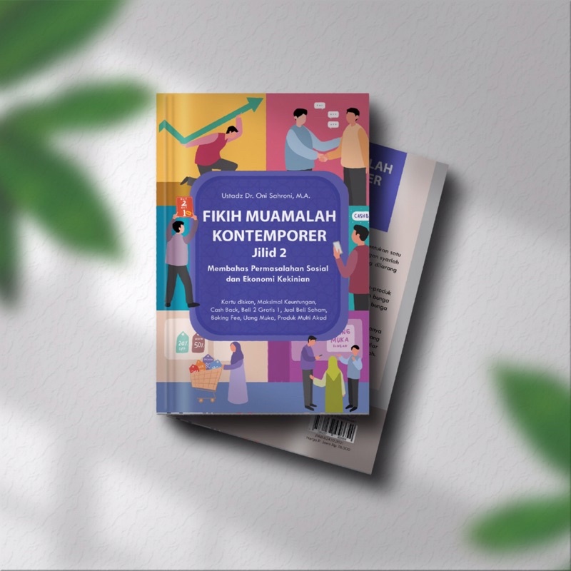 Buku Agama Islam -  Fikih Muamalah kontemporer Jilid 2 - Republika Penerbit - Original