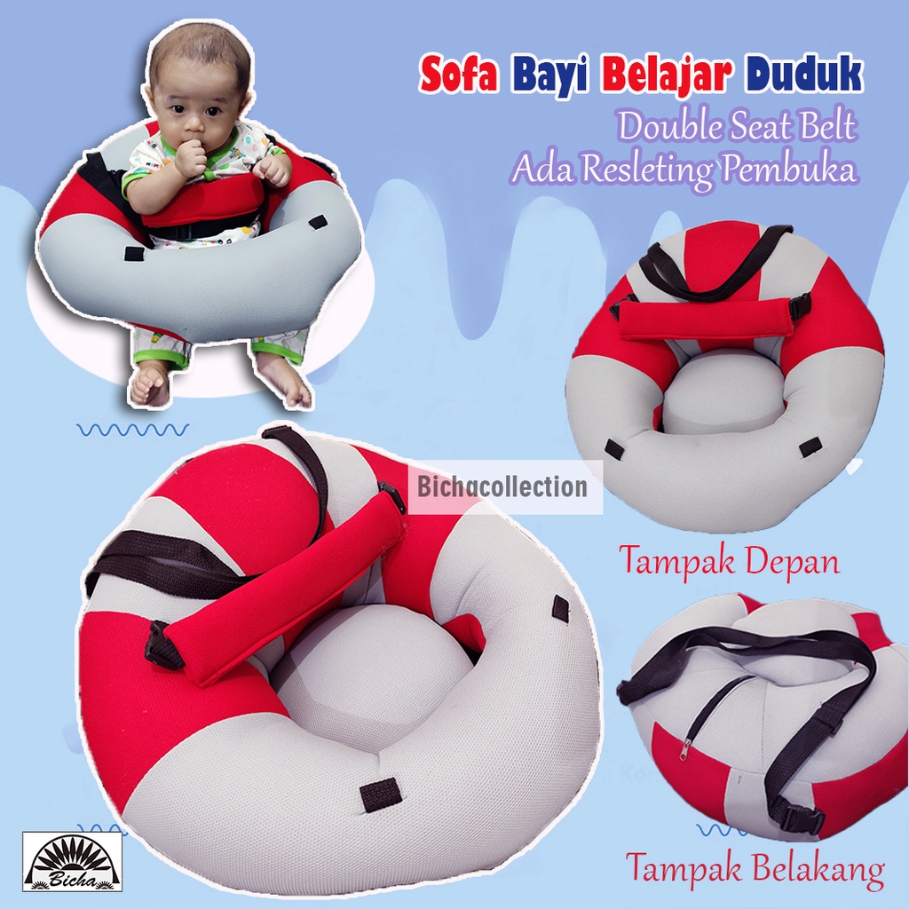 Kursi Sofa Bayi Belajar Duduk Bahan Tebal grade A