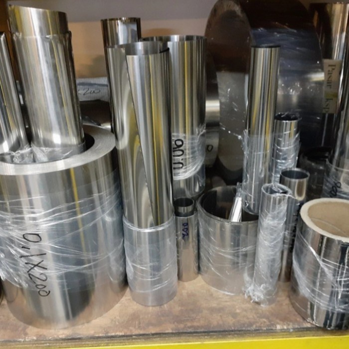 Jual Shim Plate Stainless 304 0 05mm X 50mm X 1000mm Plat Spring Ss