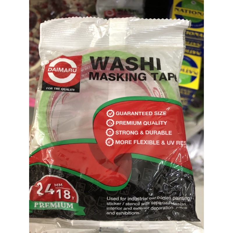 

Washi masking tape 24mm daimaru