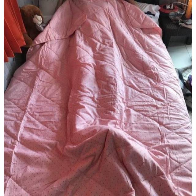 (Matahara) Informa Selimut Bed Cover Dootto MARSHMALLOW, Size 150x200-4