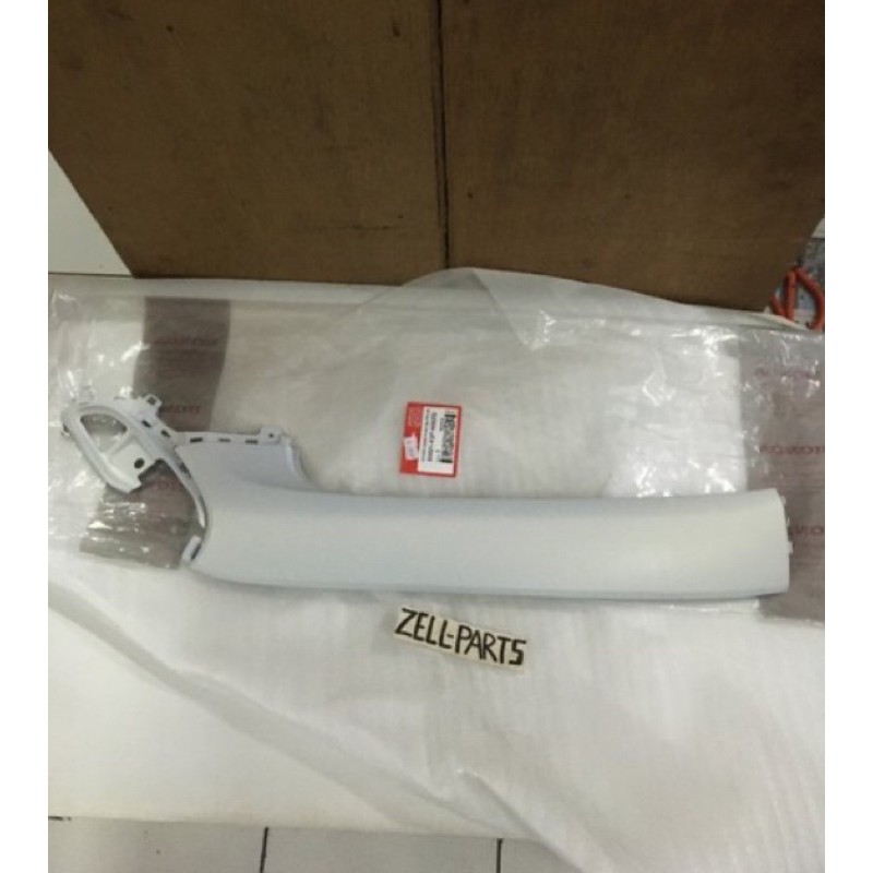 Cover under r side dek lantai kanan putih doff honda new scoopy esp 2020 64421-k2f-n00zq