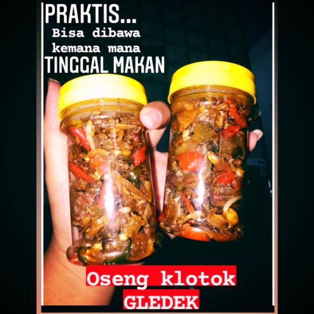 

Oseng klotok gledek