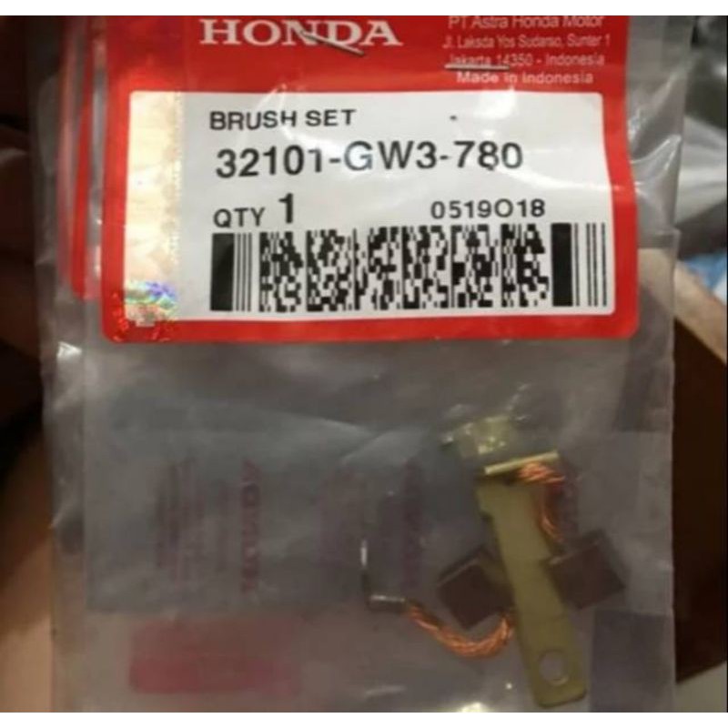 32101 GW3 780 Kulboster Coolboster Qrang Stater Honda Beat Vario Revo Absolute Blade 32101GW3780
