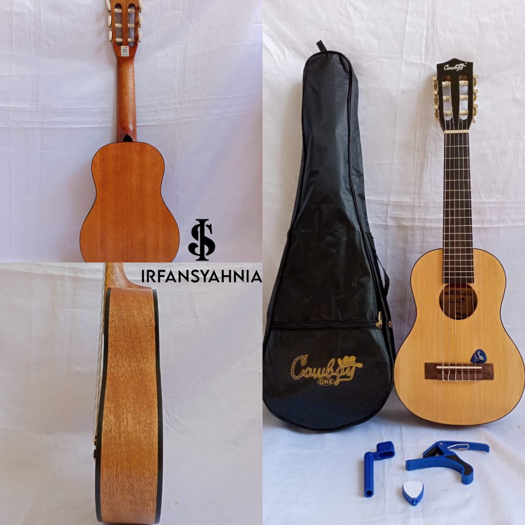 gitar cowboy dan shelby akustik gitarlele senar 6 ORIGINAL COWBOY