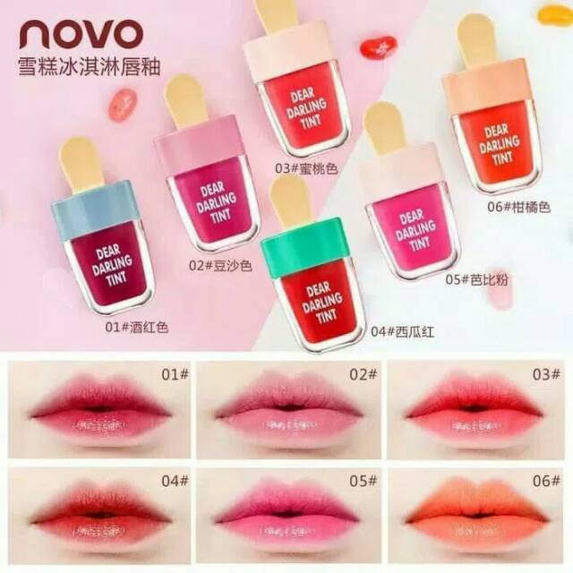 Novo Liptint Dear Darling Original / NOVO Liptint Ice Cream