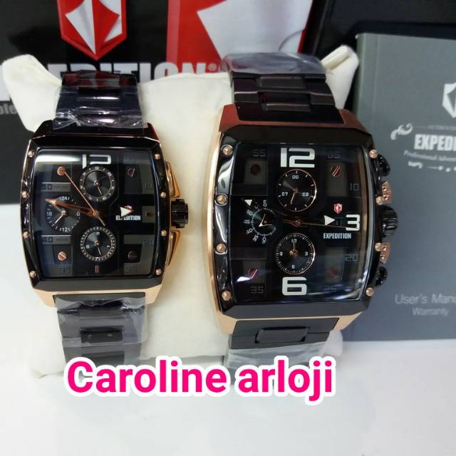 JAM TANGAN COUPLE EXPEDITION E6636