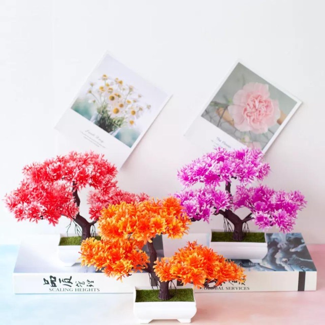 TIB / COD-P2035/Bunga Plastik/Bunga tanaman Dekorasi-2