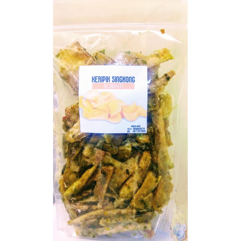 

keripik kripik singkong Pedas Legit Asli Bandung 125gram cabe ijo