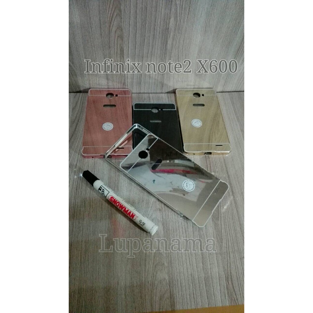 Promo bumper mirror infinix note2 x600 hard case mirror infinix note2 x600 Murah