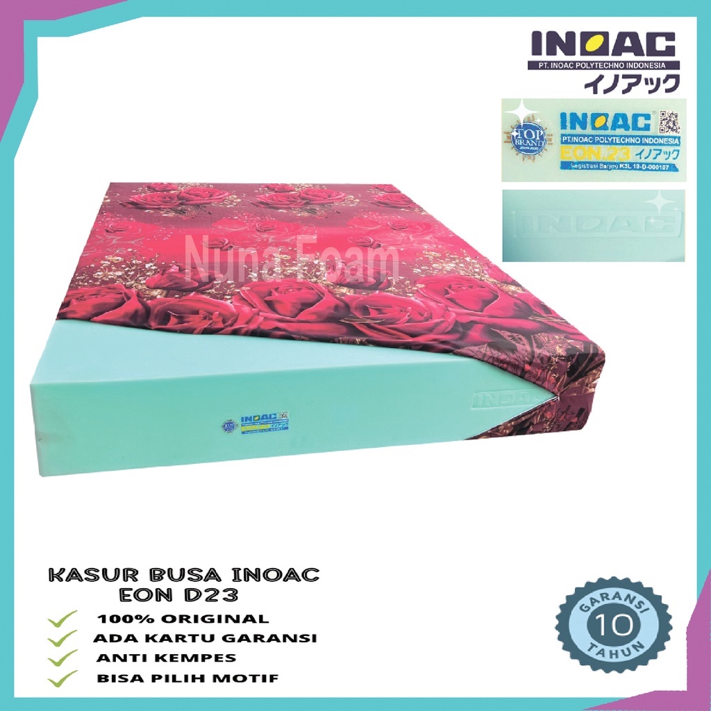 Kasur Busa Inoac Original Garansi 10 Tahun Anti Kempes - Kasur Busa Matras Inoac Original - Kasur Bu