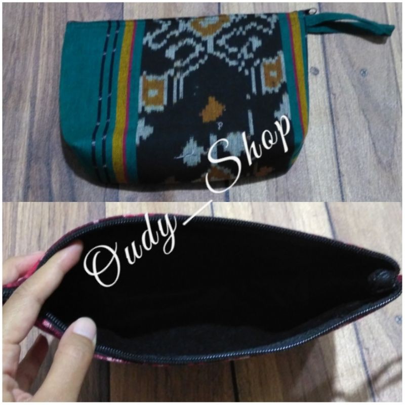 Tas Wanita Clutch Bag Tenun Songket Oleh Oleh Murah Khas Lombok