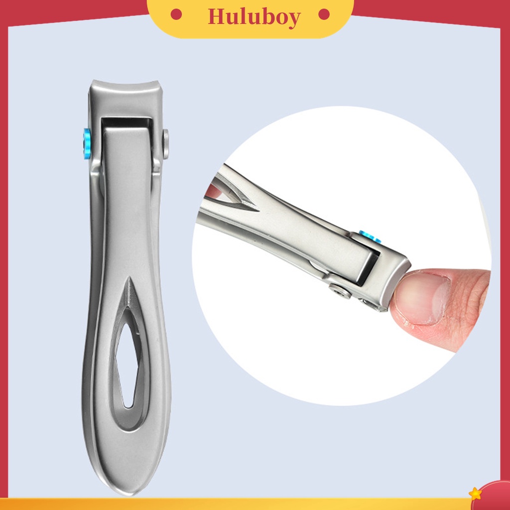 Huluboy Huluboy♡ 4pcs / Set Alat Pemotong Kuku Kaki Bahan Stainless Steel Untuk Manicure