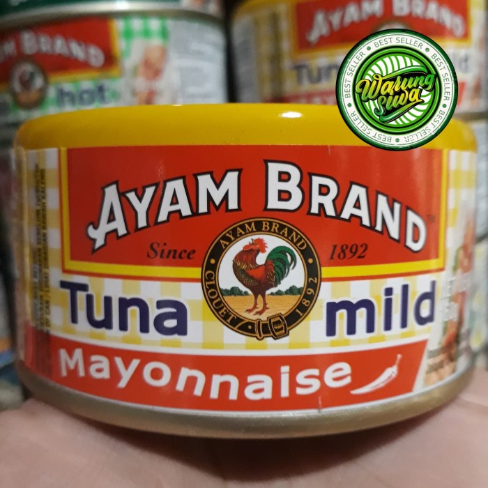 

Ayam brand tuna mayonais mild 160 gram can