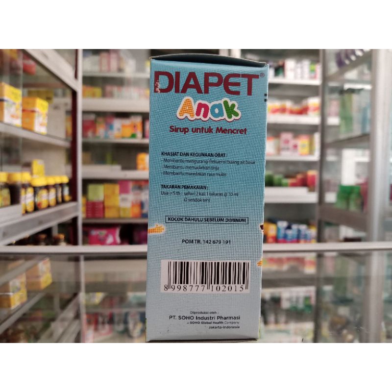 DIAPET ANAK SIRUP 60 ML - ED 07/2024