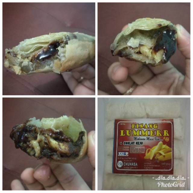 

Pisang lumer chuhasa lummerr pisang coklat keju isi 10