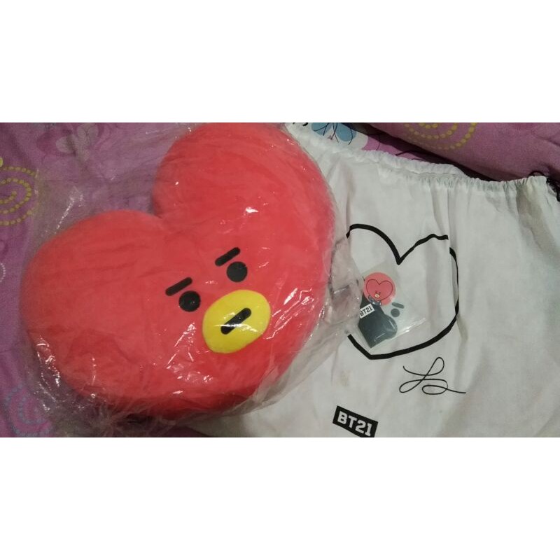 OFFICIAL BT21 TATA FACE CUSHION