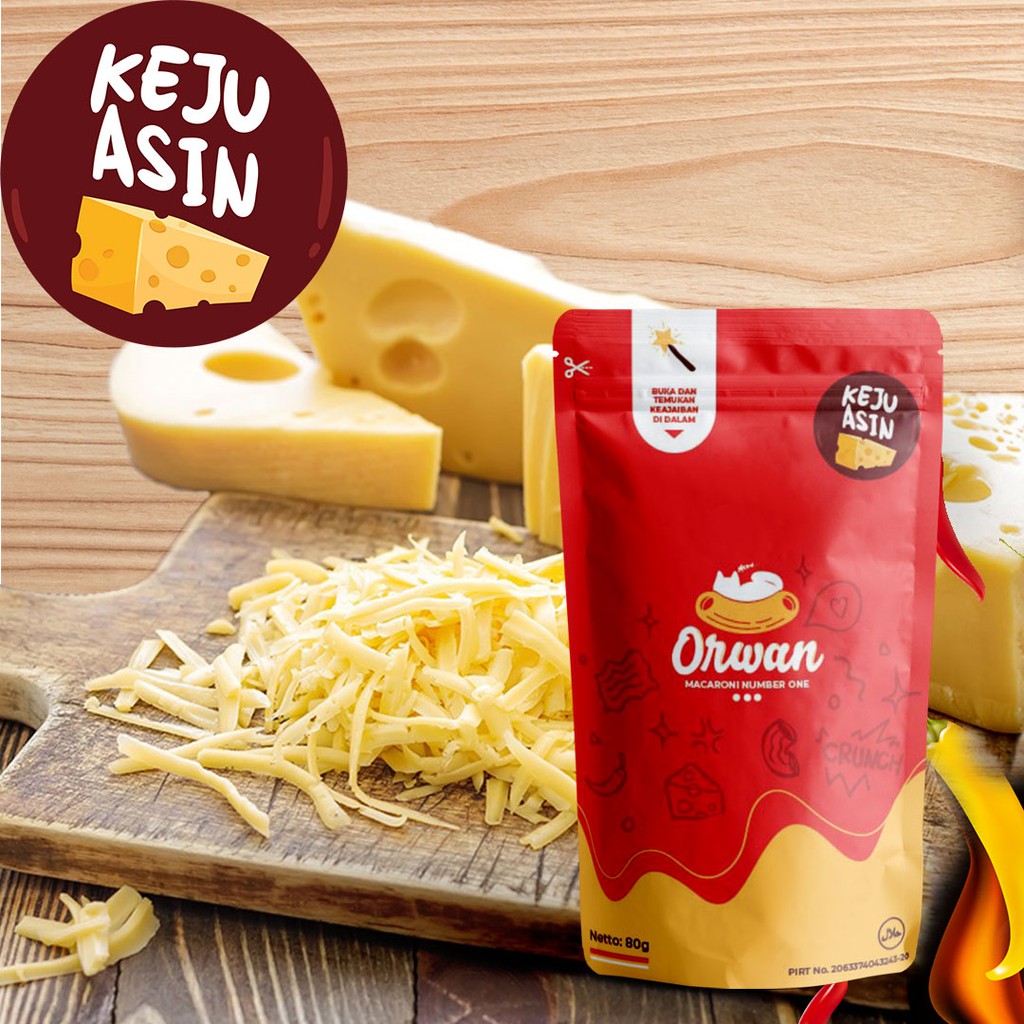 

Makaroni Orwan Premium Keju Asin