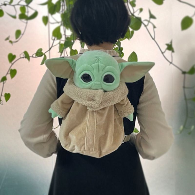 【Ready Stock】30cm A variety of styles Baby Yoda Plush Doll Stuffed Toy Keychain Grogu Mandalorian Star Wars Jedi