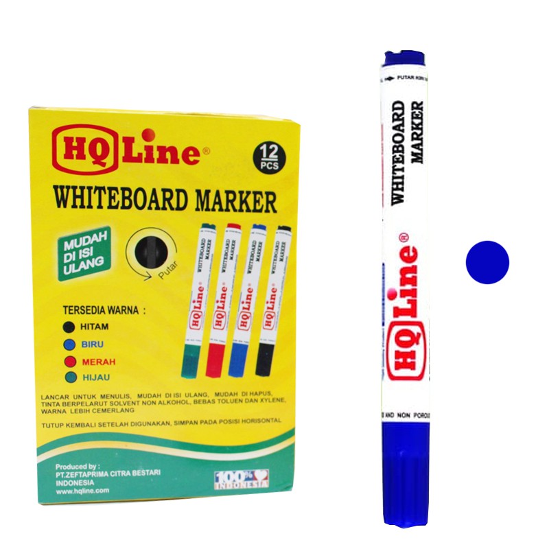 

HQ Line Whitteboard Market - (Spidol)