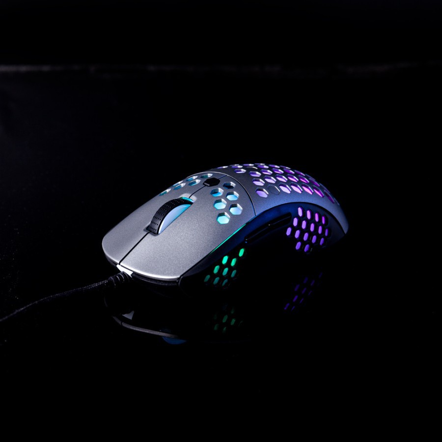 1STPLAYER Gaming Mouse FIREBASE M6 - Honeycomb &amp; RGB Effect - 10000dpi