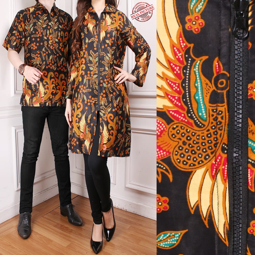 Terlaris Yunia Batik Couple Blazer Batik 2in1 Dress Pendek Dan Kemeja Pria M-xl E6bYaOS3WE30V