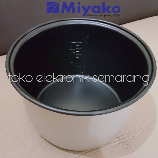 MIYAKO PANCI TEFLON 1.8L TINGGI 15CM ORIGINAL MCM 507, 508, 509 LAMA, 608, 628, 638, 686, 18BH, 29BH