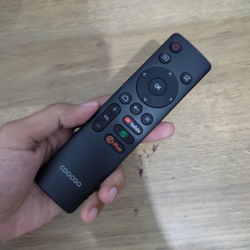 Remote COOCAA Original Smart Android TV Terbaru Dengan Youtube 100% Original - Remote COOCAA Origina