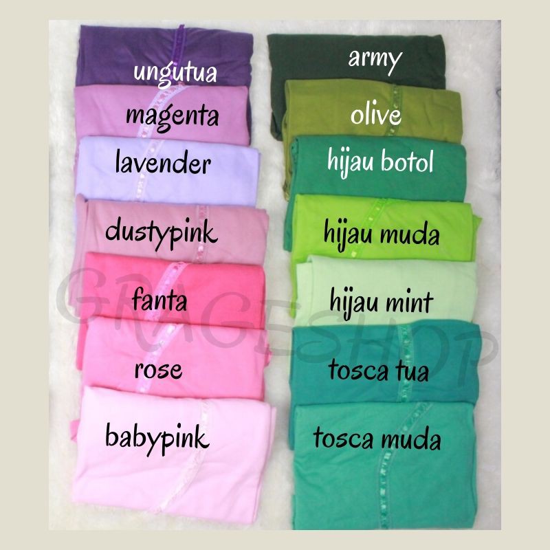 BERGO KAOS ANTEM POLOS BESAR hijab syari instan khimar jilbab pet anti tembem simple bergo asma afra