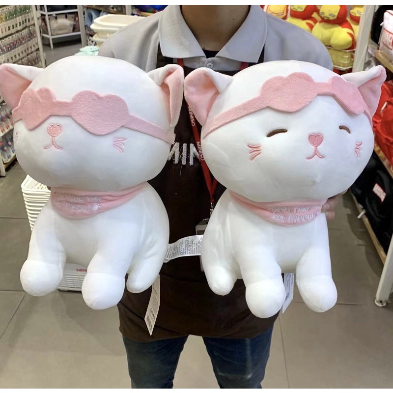 Jastip Boneka Kucing Miniso Original Plushies We Bare Bears