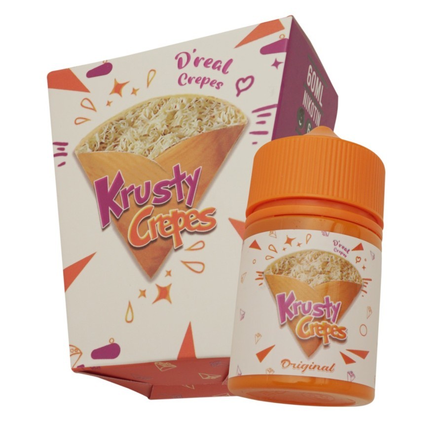 FREEBASE LIQUID AUTHENTIC KRUSTY CREPES SERIES 60ML KRUSTY V1 V2 V3