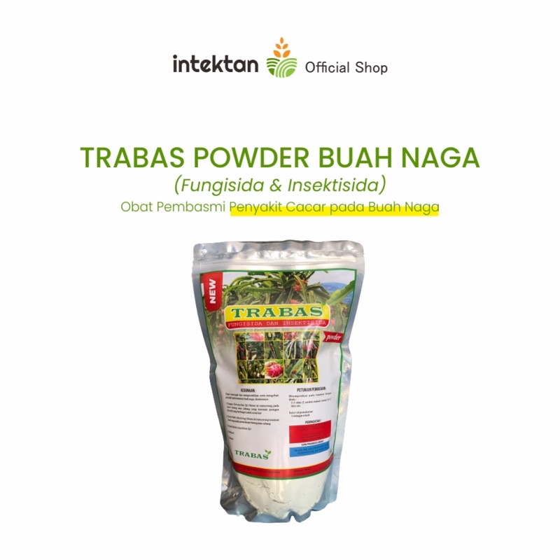Trabas Powder Fungsida & Insektisida (Buah Naga)