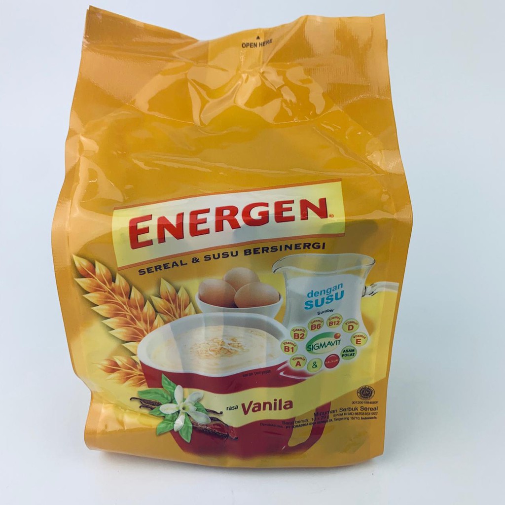 ENERGEN SEREAL &amp; SUSU BERSINERGI 5 VARIAN RASA