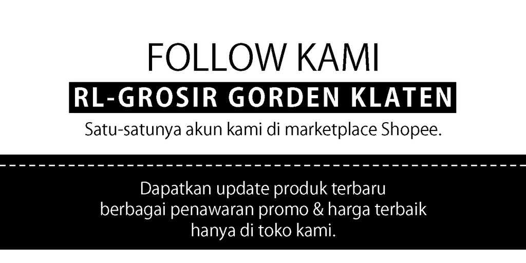 Toko Online Rl Grosir Gorden Klaten Shopee Indonesia