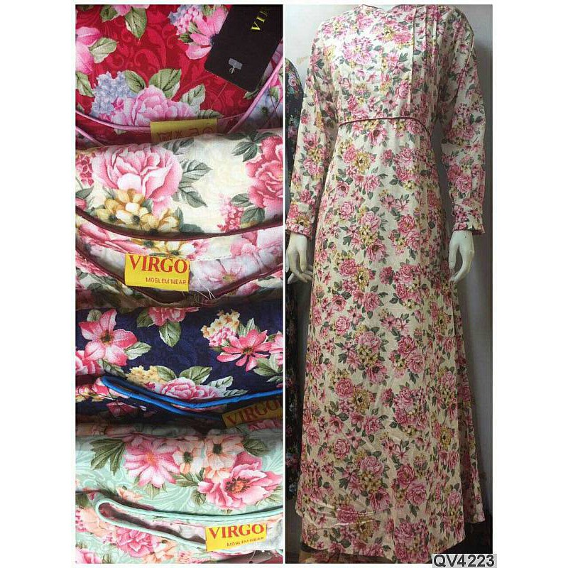 gamis katun jepang premium / katun jepang premium dress