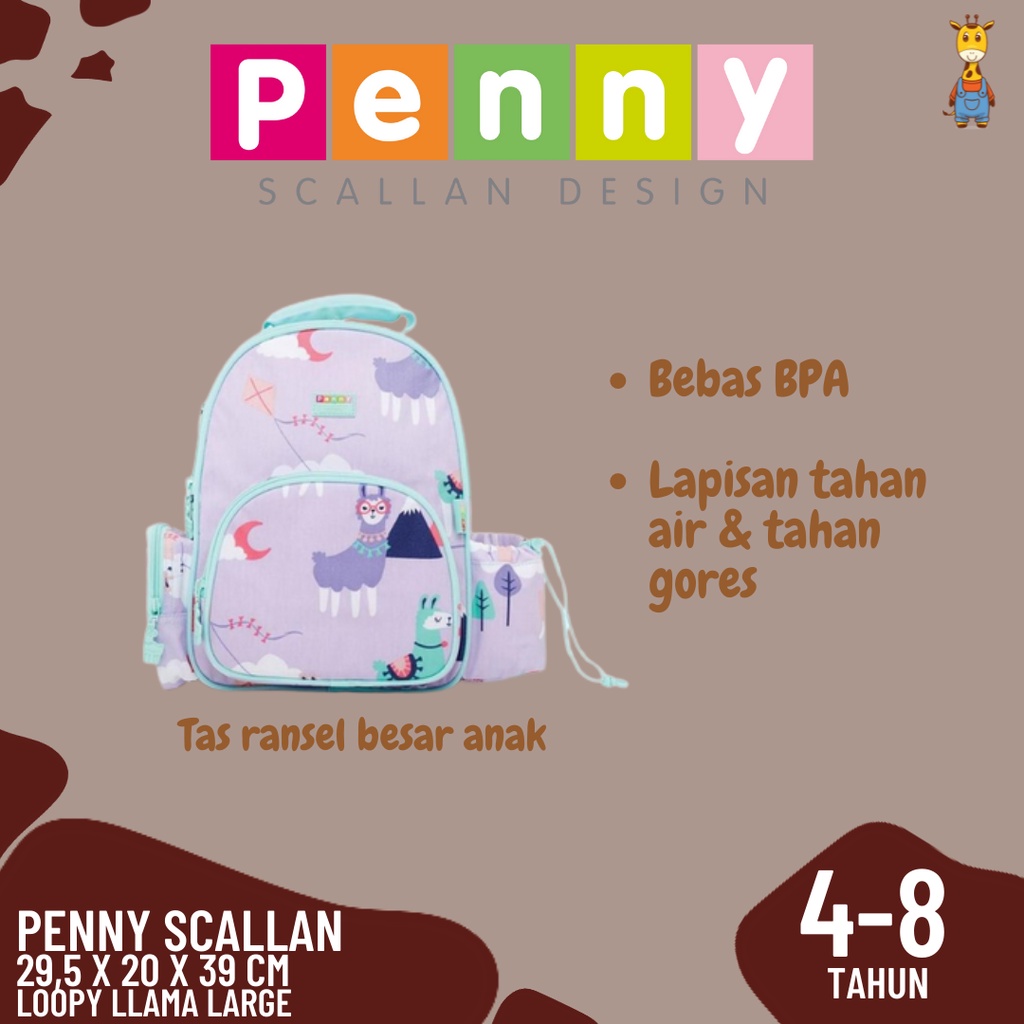 Penny Scallan Backpack Medium &amp; Large - Girl - Tas Anak