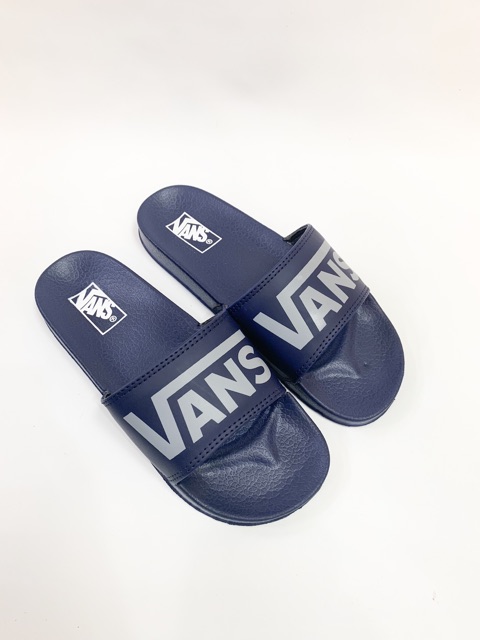 (CUCI GUDANG)SANDAL SLOP TULISAN VANS | KUALITAS IMPORT