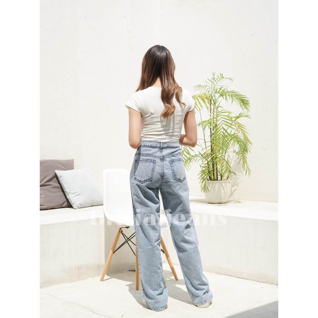 BRISIA JEANS - WENDY Boyfriend Cullote Jeans (Highwaist) - Limited Edition Size 27-33