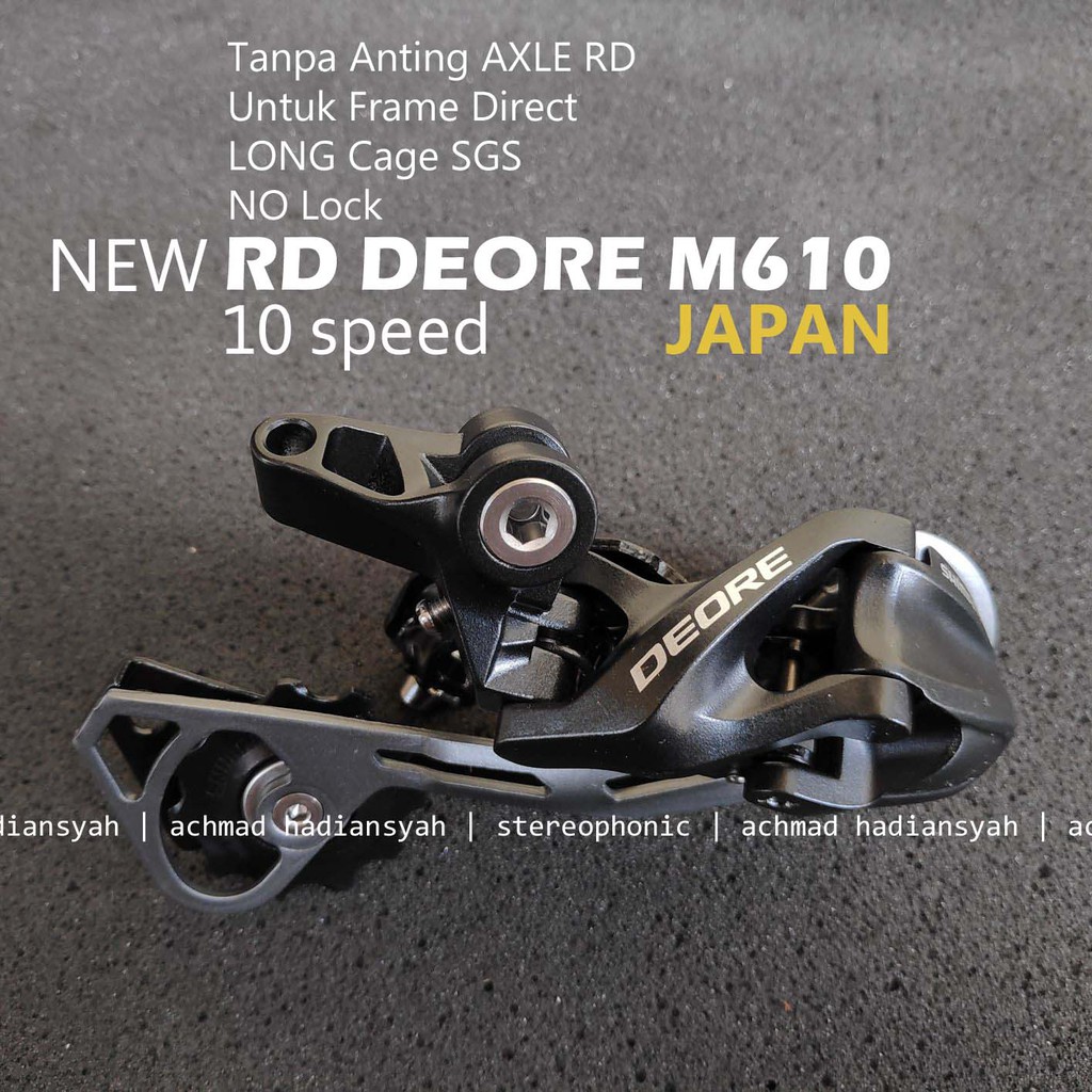 shimano deore derailleur 10 speed