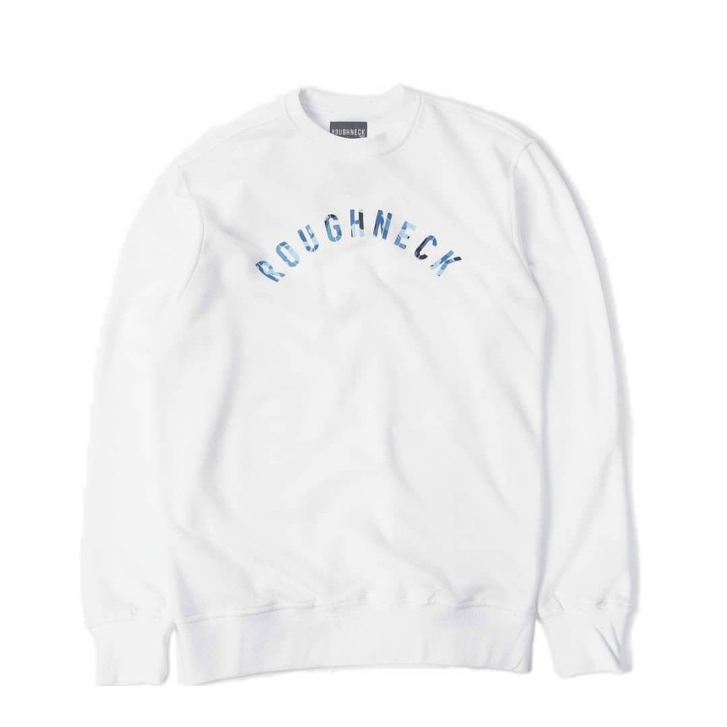 BEST SELLER CREWNECK ROUGHNECK SIG HAPPY COLOUR (CR01)