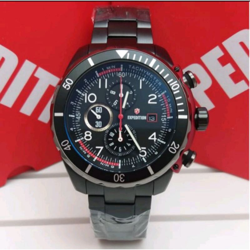 Jam Tangan Pria Expedition EXP 6795 Chrono On Original Garansi Resmi