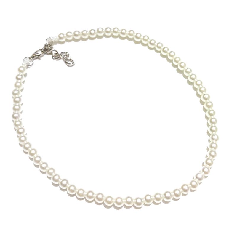 Carissa Pearl Choker Korean Necklace Kalung Mutiara Klavikula Korea