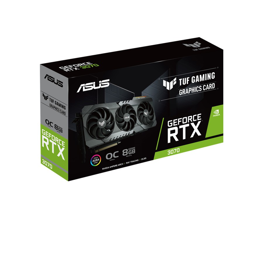 ASUS RTX 3070 TUF OC GAMING 8GB X3 GDDR6 RTX3070 8G VGA CARD NVIDIA NON LHR