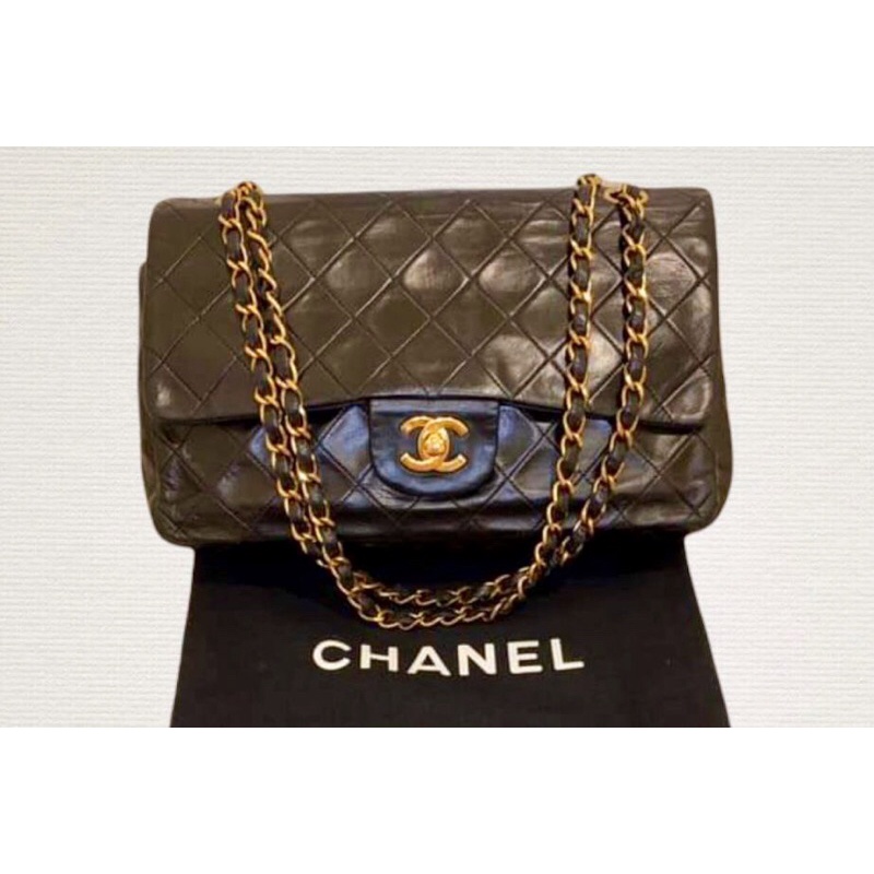 Preloved tas chanel classic  vintage bag authentic